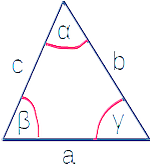 Bild: Dreieck mit Winkeln